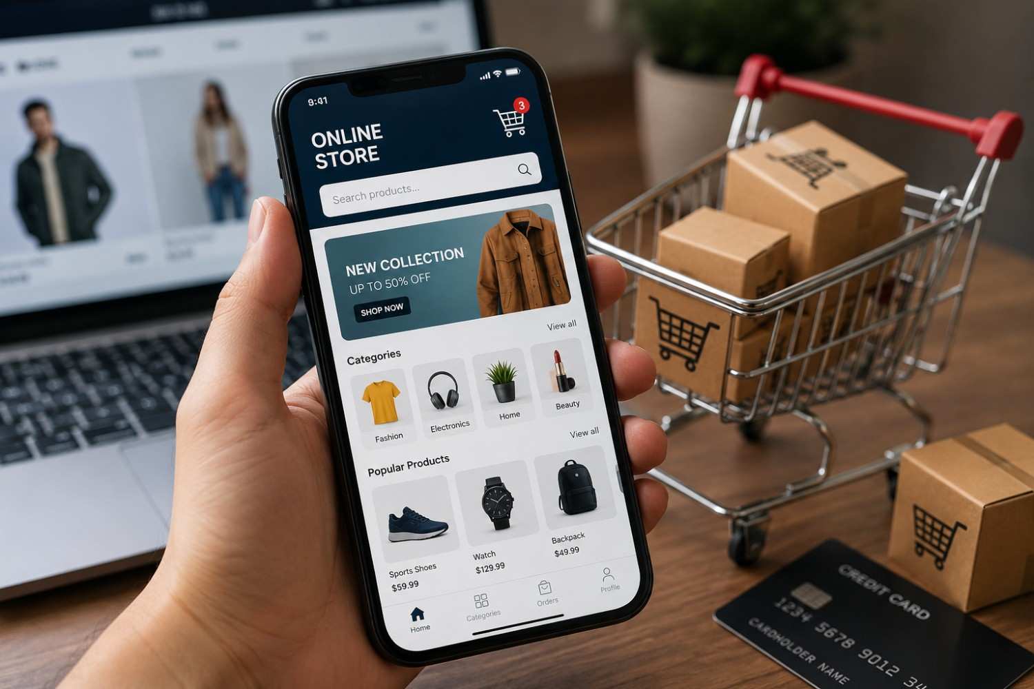Ecommerce App Development