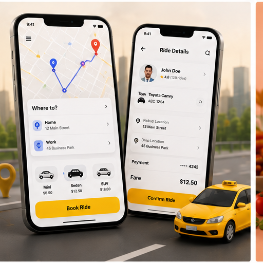 Taxi Booking App