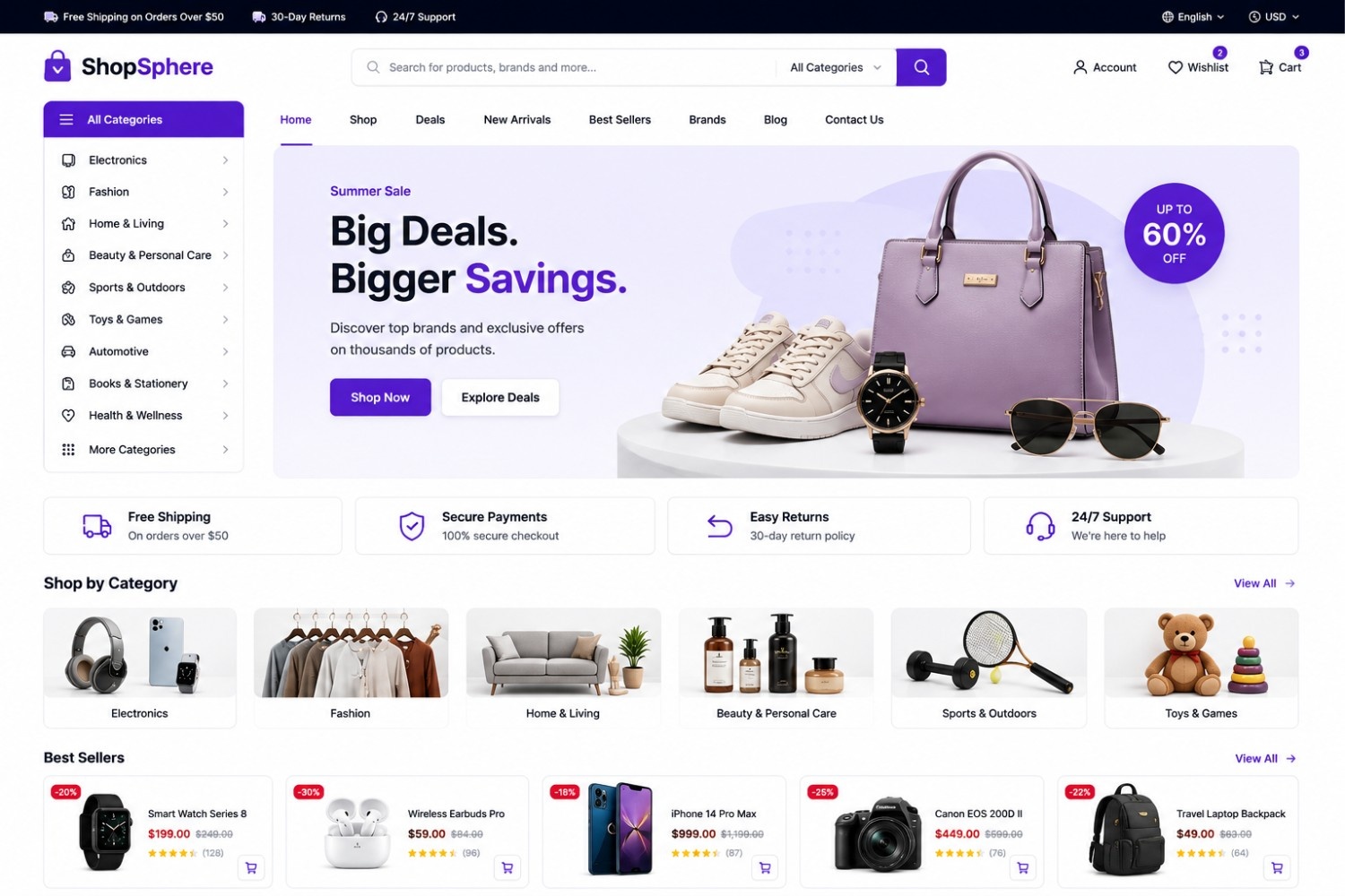Ecommerce Website
